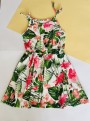 Virágos lány ruha 