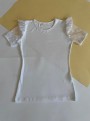 Fehér alkalmi nagylány felső 