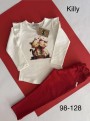 Killy design cicás piros bolyhozott nadrágos szett 