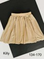 Killy design bézs csillogó nagylány szoknya 