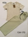 Killy design almazöld nadrág puha pólóval szettben 