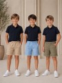 Killy design lenge gyűrt anyagú short khaki színben,akár inggel, nyári viseletnek is