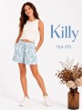 Killy design rövid fazonú ekrü trikó 