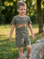 Killy design khaki  short és póló szett 