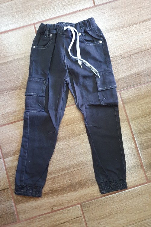 Szürke nagyfiús farmer jellegű nadrág 