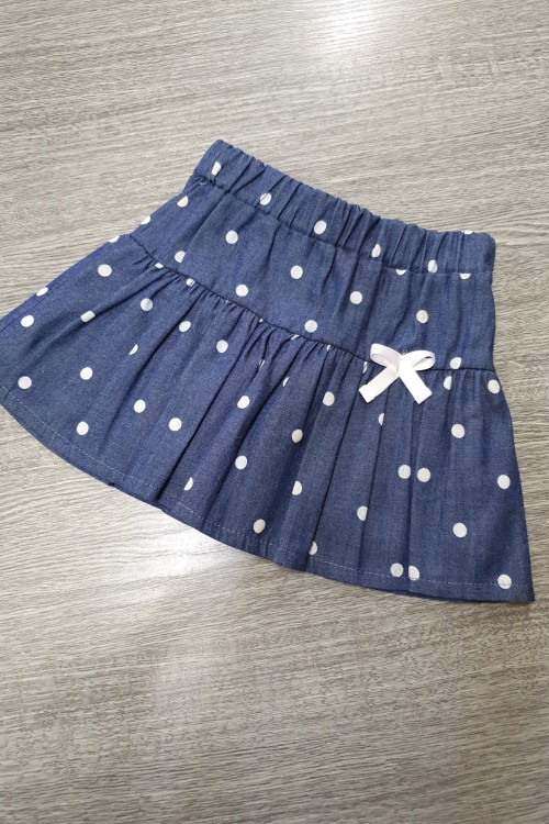 Pöttyös farmer szoknya