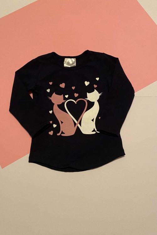 Killy design Cicás sötétkék felső 