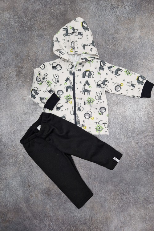 Bébi meleg bolyhozott szett fiúknak 