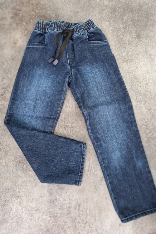 Gumis derekú kényelmes farmer 