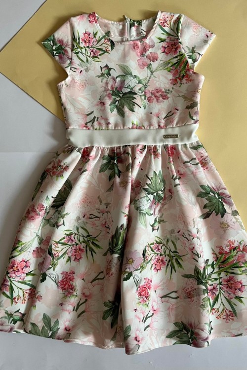 Virágos alkalmi ruha 