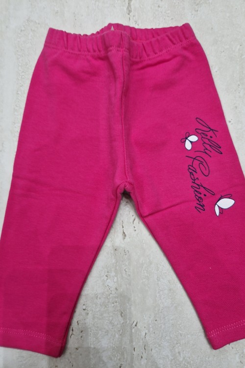 Pink lepkés belül bolyhozott melegebb nadrág 