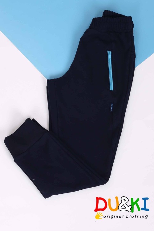 Fiú pamut nadrág sötétkék