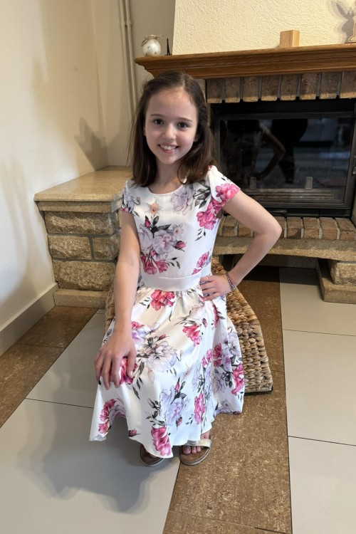 Killy design virágos alkalmi ruha 