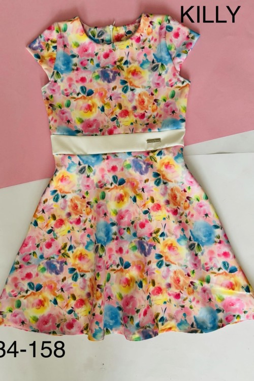 Killy design virágos nagylány ruha