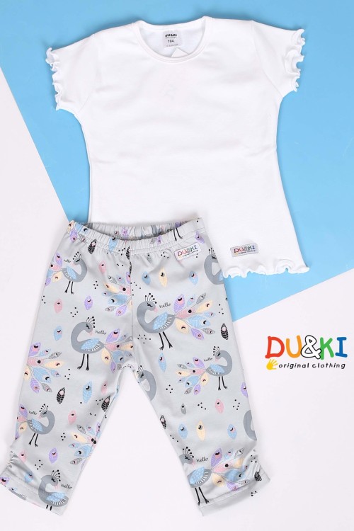 Du&ki halász legging pávás 