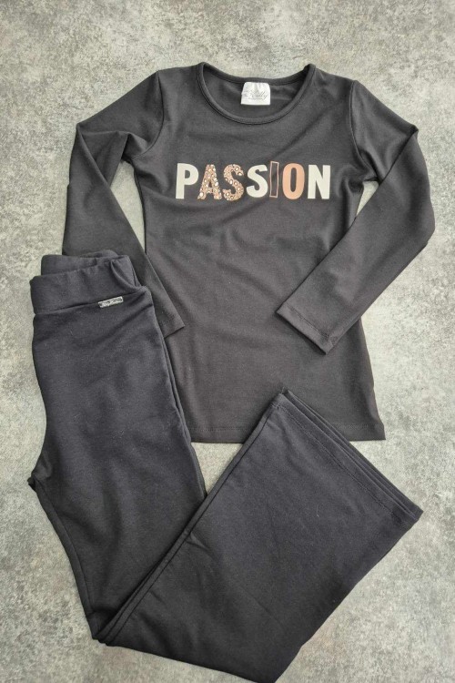 Killy design bővülő szárú fekete nacis szett 