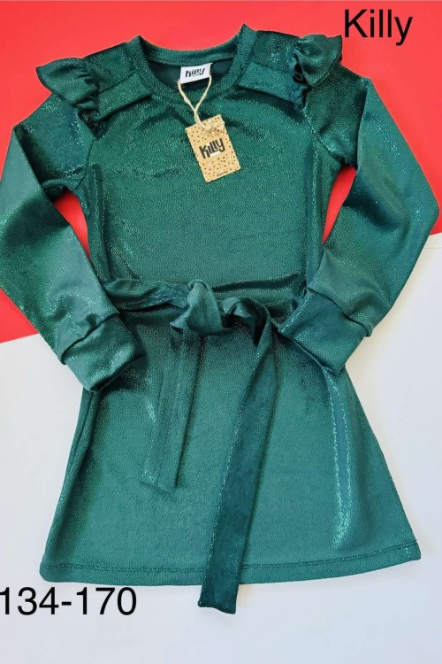 Killy design zöld gyönyörű alkalmi ruha 