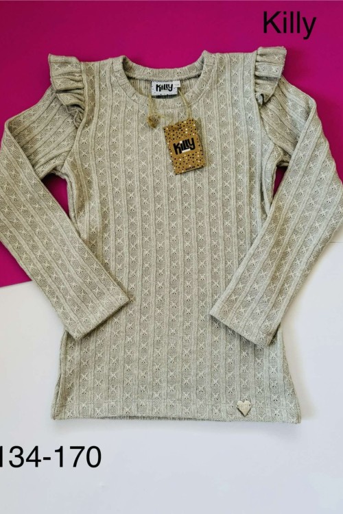 Killy design kötött alkalmi jellegű pulóver 