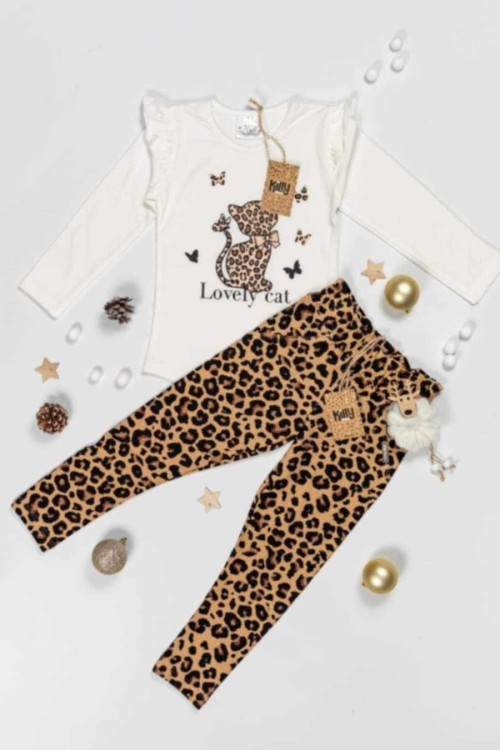 Killy design párducos felső 