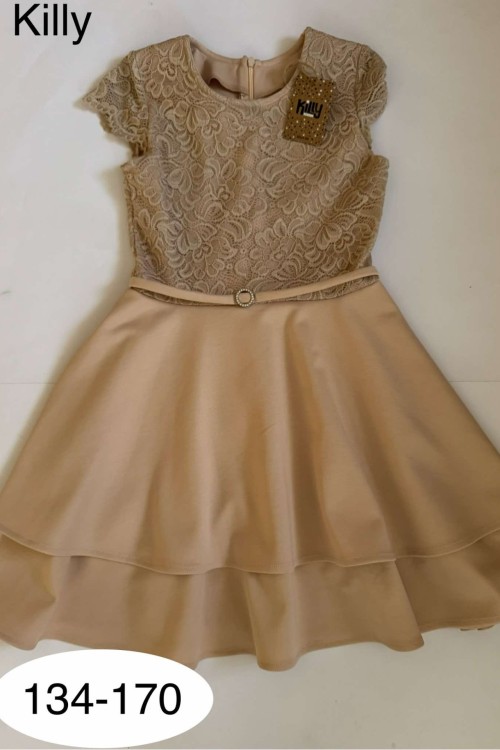 Killy design csinos bézs ruha 