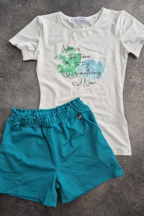 Killy design türkiz szett 