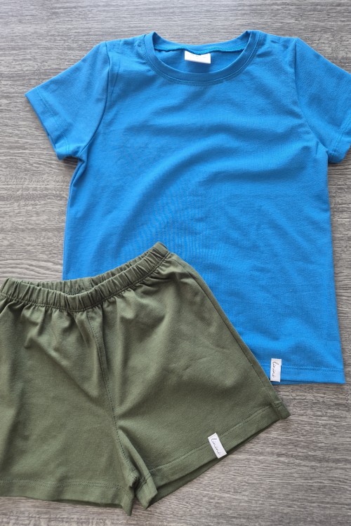 Linini nyári kék-zöld szett 