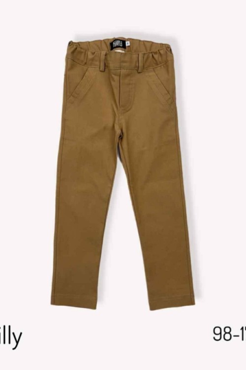 Killy design fiú alkalmi barna vászon nadrág 