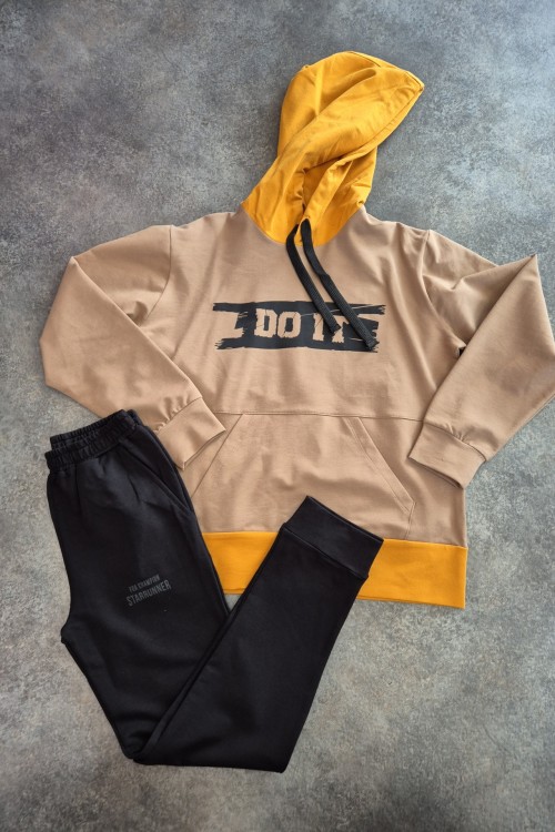 Killy design fekete-barna szett 