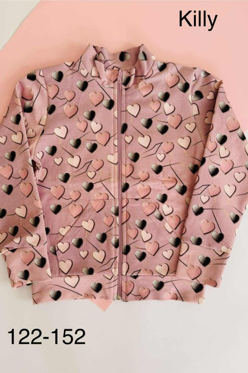 Killy design szíves kardigán 