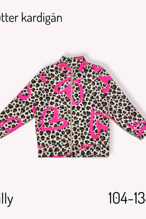 Killy design leopárd mintás kardigán 