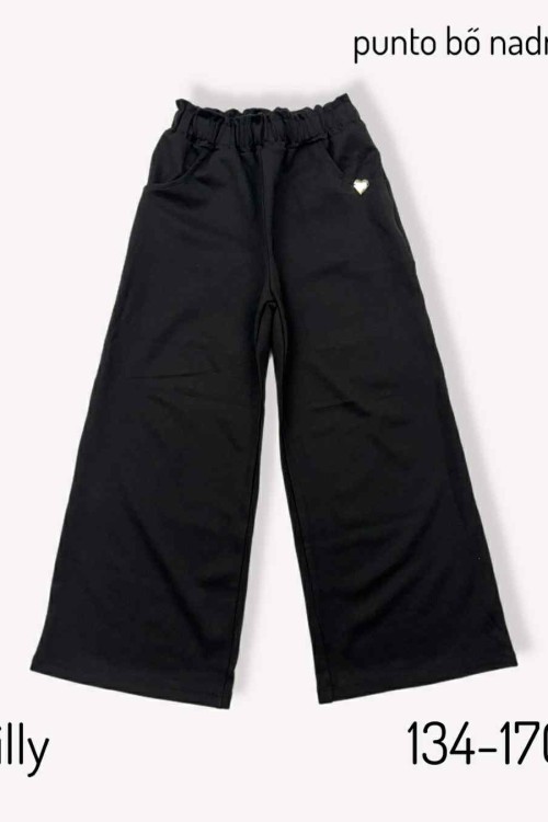 Killy design fekete bő nadrág 