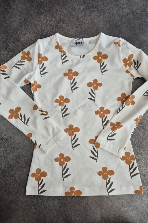 Killy design virágos hosszú ujjú felső 