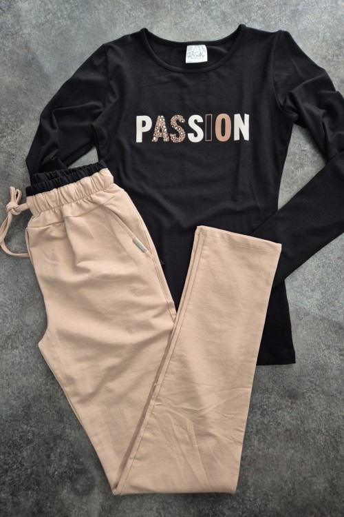 Killy design bézs nadrágos szett 