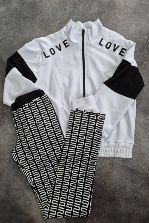 Killy design fekete-fehér szett 