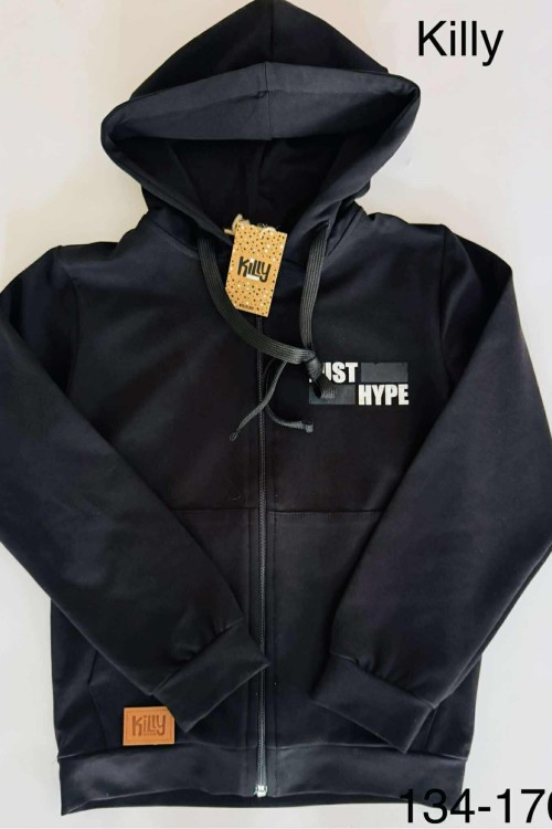 Killy design fekete kardigán nagyfiúknak 