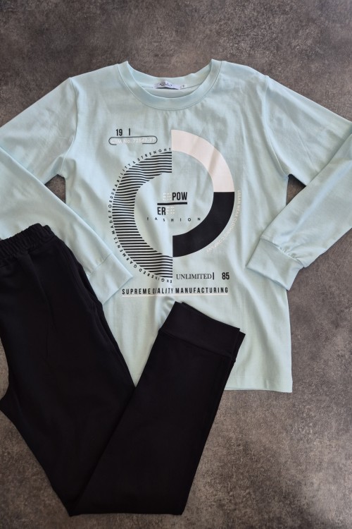 Killy design nagyfiús szett fekete nadrággal 