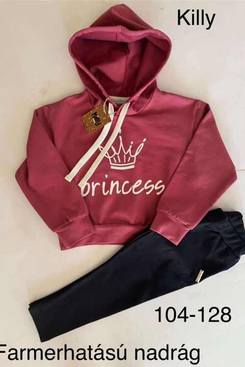 Killy design mályva színű pulóver ovis lányoknak 