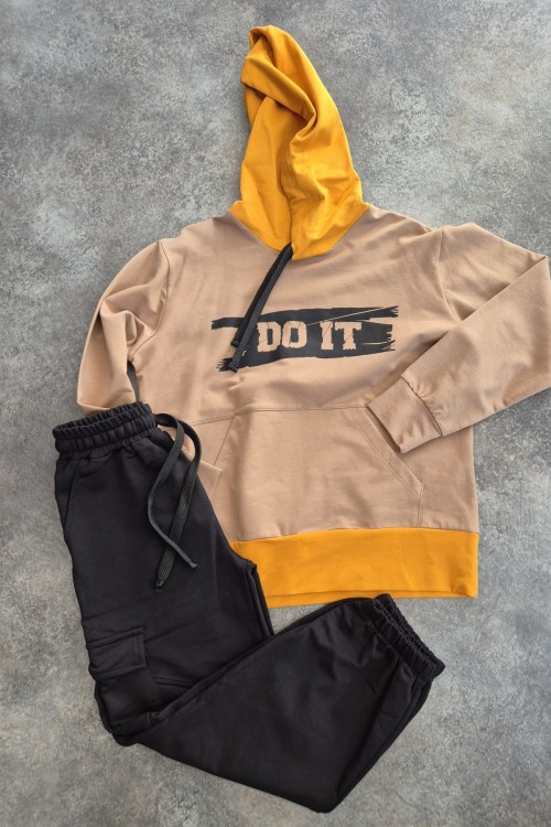 Killy design barna-fekete szett 