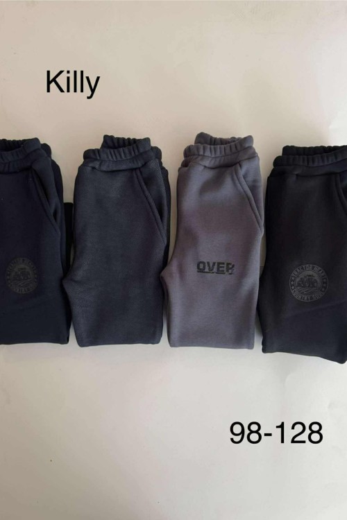 Killy design fekete warm belül szőrmés meleg nadrág 