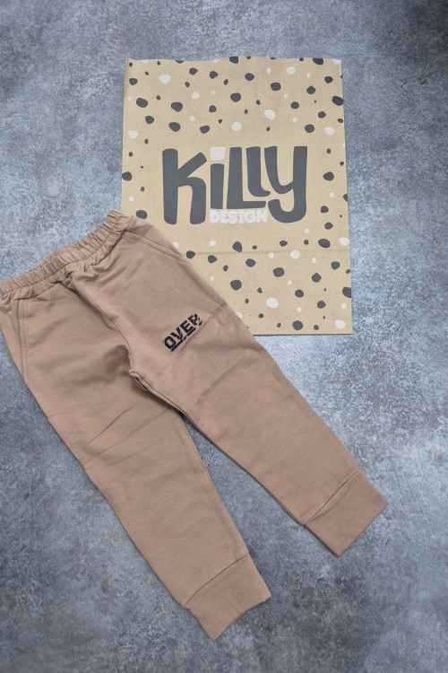 Killy design barna bolyhozott pamut nadrág 