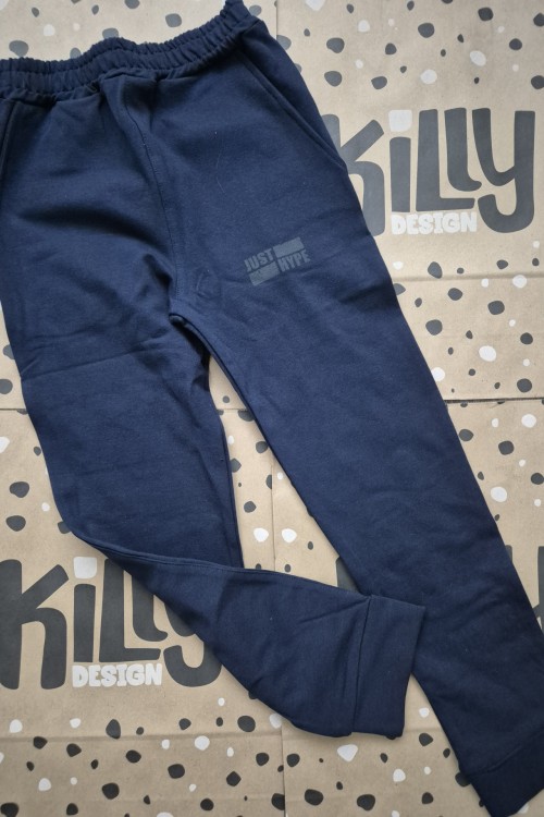 Killy design bolyhozott meleg nadrág sötétkék színben 