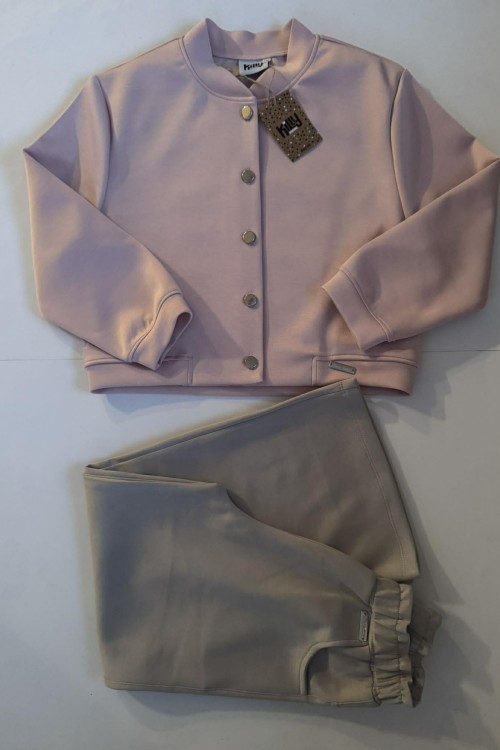 Killy design szürke lezser nadrágos vagány nagy lányos szett 