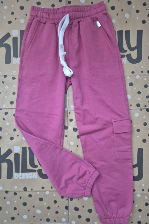 Killy design gumis aljú lezser lány nadrág mályva színben