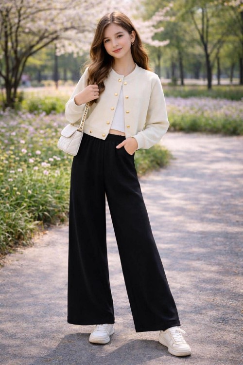 Killy design ekrü kabátka puha anyagból 