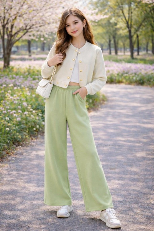 Killy design ekrü kabátka puha anyagból 