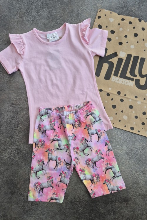 Killy design unikornis térdnadrágos szett 