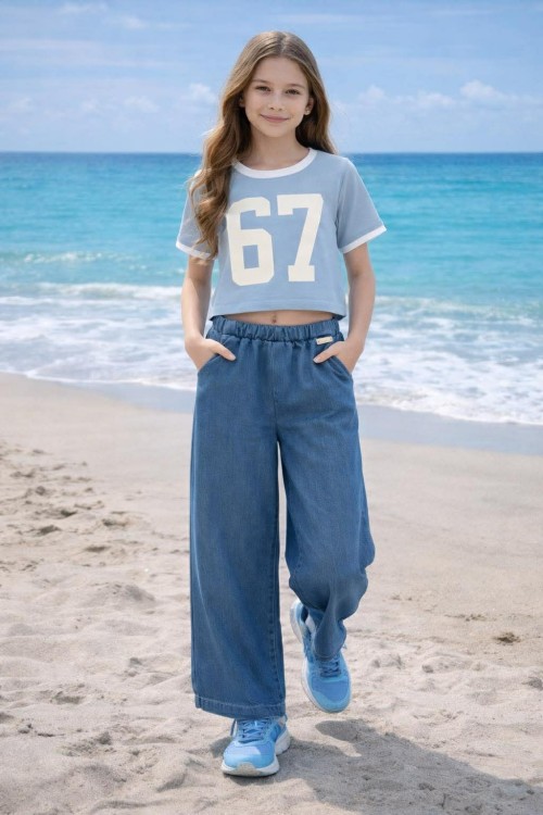 Killy design lenge farmerhatású nadrág 