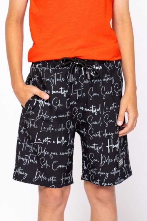 Heavytools Jonah graffiti beachshort 