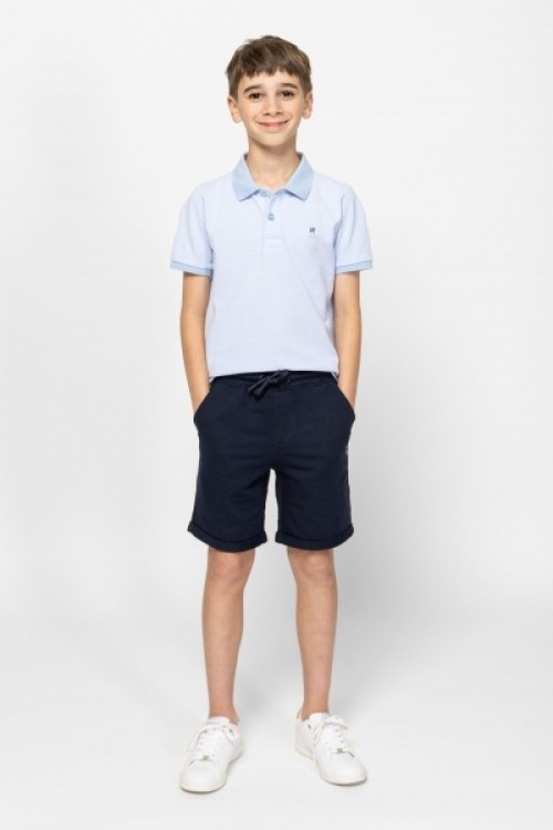 Heavytools Zadars26 navy pamut bermuda 