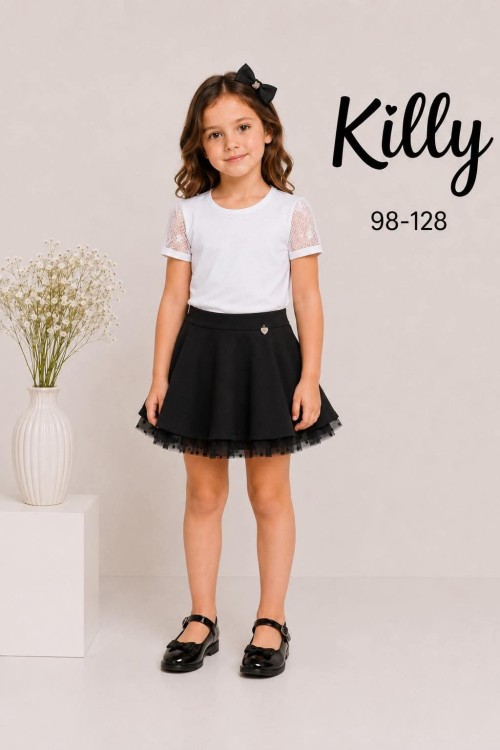 Killy design fehér alkalmi felső 